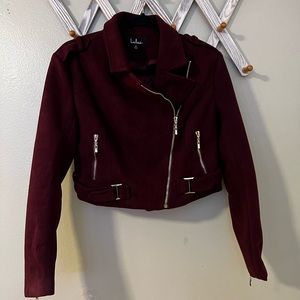 Lulu Burgundy Jacket